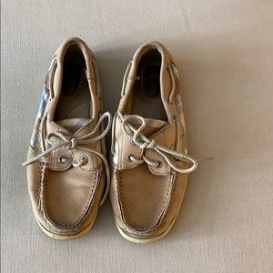 Plaid and Leather Sperry’s